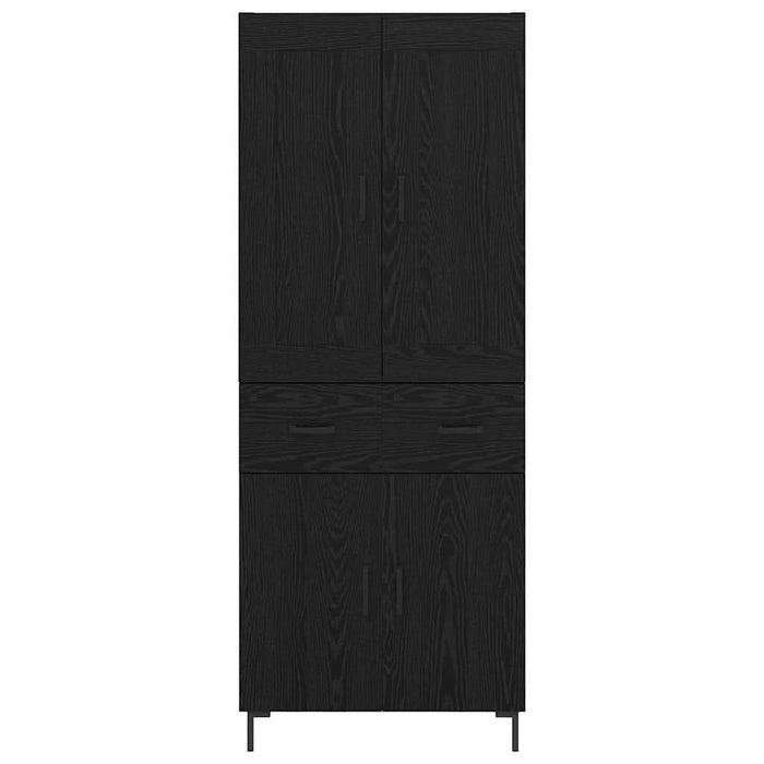 Bufet cu sertar Stejar Negru 69,5 x 34 x 180 cm Lemn compozit - WALTI WALTI