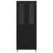 Bufet Pe perete Stejar Negru 69,5 x 34 x 180 cm Lemn compozit - WALTI WALTI
