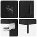 Bufet Pe perete Stejar Negru 69,5 x 34 x 180 cm Lemn compozit - WALTI WALTI