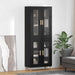 Bufet Stejar Negru 69,5 x 34 x 180 cm Lemn compozit - WALTI WALTI