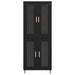 Bufet Stejar Negru 69,5 x 34 x 180 cm Lemn compozit - WALTI WALTI