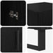 Bufet Stejar Negru 69,5 x 34 x 180 cm Lemn compozit - WALTI WALTI
