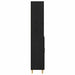 Bufet 2 pcs Stejar Negru 69,5 x 34 x 180 cm Lemn compozit - WALTI WALTI