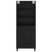Bufet cu sertar 2 pcs Stejar Negru Lemn compozit - WALTI WALTI