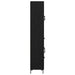 Bufet cu sertar 2 pcs Stejar Negru Lemn compozit - WALTI WALTI
