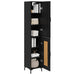 Bufet Pe perete 2 pcs Stejar Negru Lemn compozit - WALTI WALTI