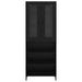 Bufet Pe perete Stejar Negru 69,5 x 34 x 180 cm Lemn compozit - WALTI WALTI