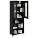 Bufet Pe perete Stejar Negru 69,5 x 34 x 180 cm Lemn compozit - WALTI WALTI