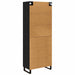 Bufet Pe perete Stejar Negru 69,5 x 34 x 180 cm Lemn compozit - WALTI WALTI