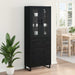 Bufet Pe perete Stejar Negru 69,5 x 34 x 180 cm Lemn compozit - WALTI WALTI