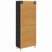 Bufet cu sertar Stejar Negru 34,5 x 34 x 180 cm Lemn compozit - WALTI WALTI