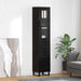 Bufet cu sertar Stejar Negru 69,5 x 34 x 180 cm Lemn compozit - WALTI WALTI