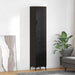 Bufet Pe perete cu sertar 2 pcs Stejar Negru Lemn compozit - WALTI WALTI