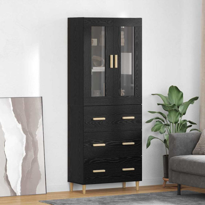 Bufet cu sertar Stejar Negru 69,5 x 34 x 180 cm - WALTI WALTI