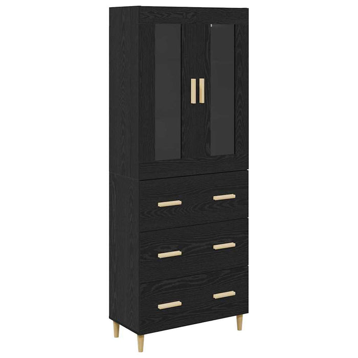 Bufet cu sertar Stejar Negru 69,5 x 34 x 180 cm - WALTI WALTI