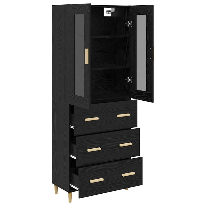 Bufet cu sertar Stejar Negru 69,5 x 34 x 180 cm - WALTI WALTI