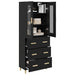 Bufet cu sertar Stejar Negru 69,5 x 34 x 180 cm - WALTI WALTI