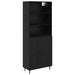 Bufet Stejar Negru 69,5 x 34 x 180 cm - WALTI WALTI
