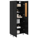 Bufet 2 pcs Stejar Negru Lemn compozit - WALTI WALTI