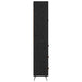 Bufet Pe perete Stejar Negru 69,5 x 34 x 180 cm Lemn compozit - WALTI WALTI