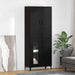Bufet Pe perete Stejar Negru 69,5 x 34 x 180 cm Lemn compozit - WALTI WALTI