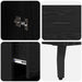 Bufet cu sertar Stejar Negru 34,5 x 34 x 180 cm Lemn compozit - WALTI WALTI