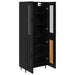 Bufet Pe perete Stejar Negru 69,5 x 34 x 180 cm Lemn compozit - WALTI WALTI