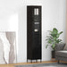 Bufet cu sertar Stejar Negru 34,5 x 34 x 180 cm Lemn compozit - WALTI WALTI
