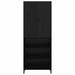 Bufet Pe perete Stejar Negru 69,5 x 34 x 180 cm Lemn compozit - WALTI WALTI