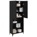 Bufet Pe perete Stejar Negru 69,5 x 34 x 180 cm Lemn compozit - WALTI WALTI