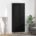 Bufet cu sertar 2 pcs Stejar Negru Lemn compozit - WALTI WALTI