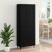 Bufet cu sertar 2 pcs Stejar Negru Lemn compozit - WALTI WALTI