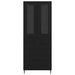 Bufet Pe perete Stejar Negru 69,5 x 34 x 180 cm Lemn compozit - WALTI WALTI