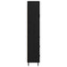 Bufet Pe perete Stejar Negru 69,5 x 34 x 180 cm Lemn compozit - WALTI WALTI