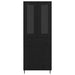 Bufet Pe perete Stejar Negru 69,5 x 34 x 180 cm Lemn compozit - WALTI WALTI