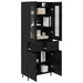 Bufet Pe perete Stejar Negru 69,5 x 34 x 180 cm Lemn compozit - WALTI WALTI