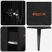Bufet cu sertar Stejar Negru 69,5 x 34 x 180 cm Lemn compozit - WALTI WALTI