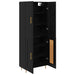 Bufet Pe perete Stejar Negru 69,5 x 34 x 180 cm Lemn compozit - WALTI WALTI