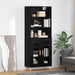 Bufet 2 pcs Stejar Negru 69,5 x 34 x 180 cm Lemn compozit - WALTI WALTI