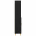 Bufet 2 pcs Stejar Negru 69,5 x 34 x 180 cm Lemn compozit - WALTI WALTI