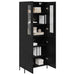 Bufet Pe perete Stejar Negru 69,5 x 34 x 180 cm Lemn compozit - WALTI WALTI