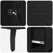 Bufet cu sertar Stejar Negru 69,5 x 34 x 180 cm - WALTI WALTI
