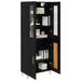 Bufet 2 pcs Stejar Negru Lemn compozit - WALTI WALTI