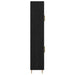 Bufet 2 pcs Stejar Negru Lemn compozit - WALTI WALTI