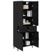 Bufet Pe perete Stejar Negru 69,5 x 34 x 180 cm Lemn compozit - WALTI WALTI