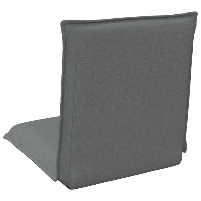 Scaun de podea Gri închis 54 x 64 x 59 cm țesătură - WALTI WALTI