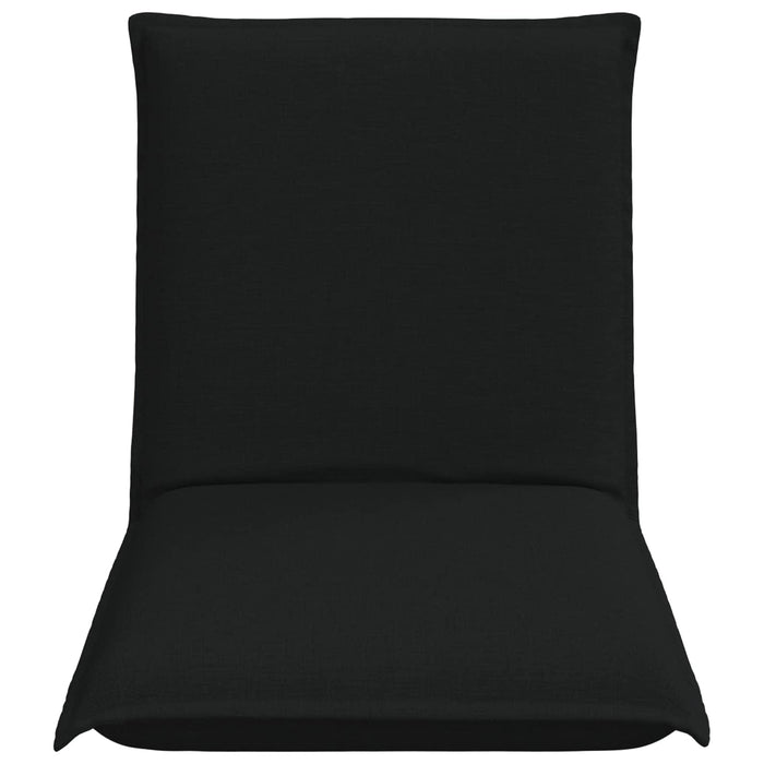 Scaun de podea Negru 54 x 64 x 59 cm țesătură - WALTI WALTI
