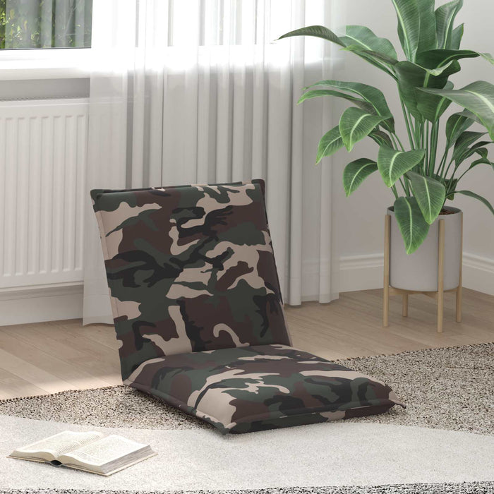 Scaun de podea Verde Army 54 x 64 x 59 cm țesătură - WALTI WALTI