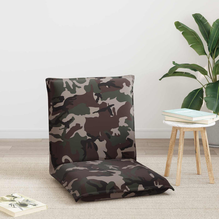 Scaun de podea Verde Army 54 x 64 x 59 cm țesătură - WALTI WALTI