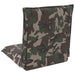 Scaun de podea Verde Army 54 x 64 x 59 cm țesătură - WALTI WALTI